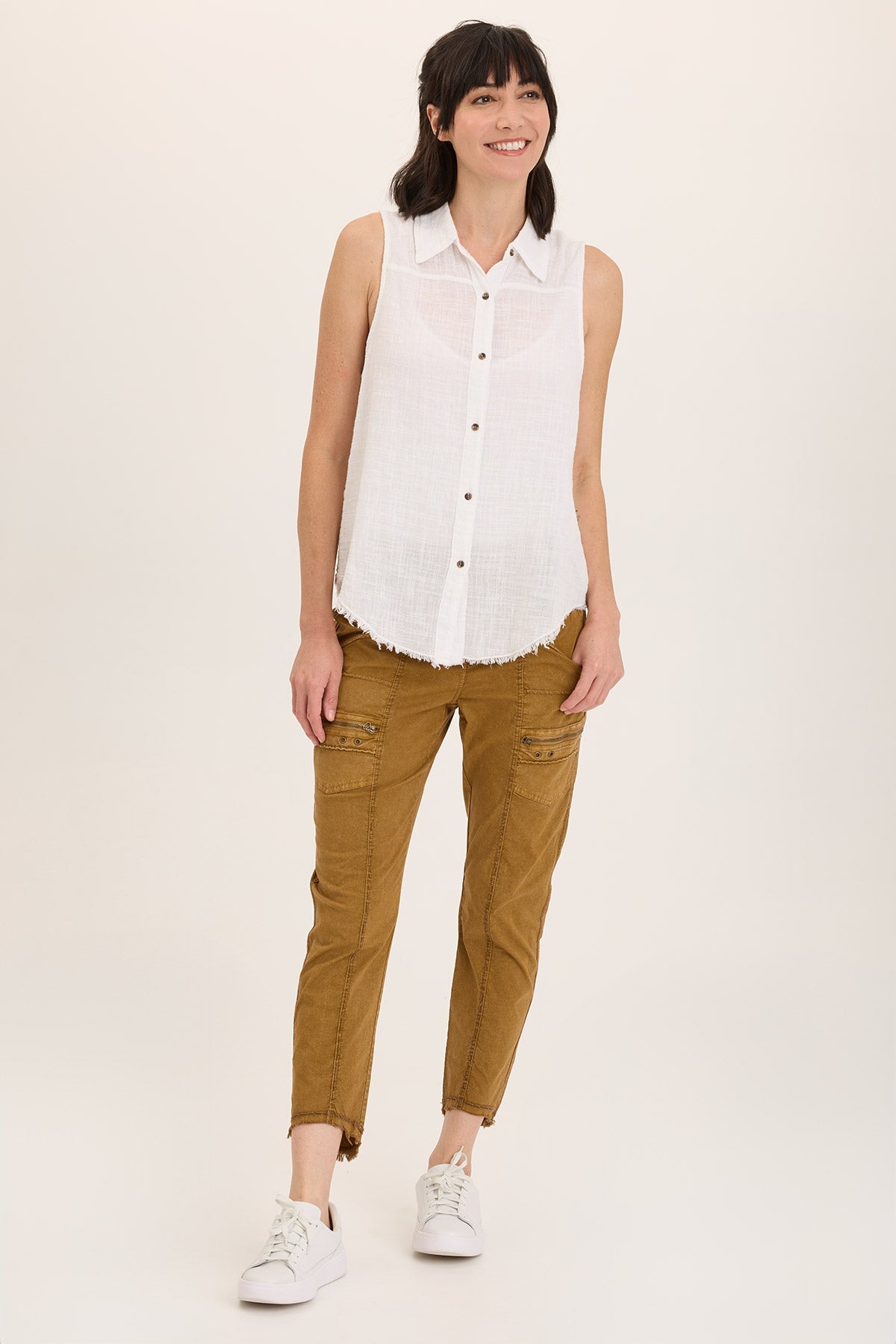 Wearables Acker Zipper Slim Crop