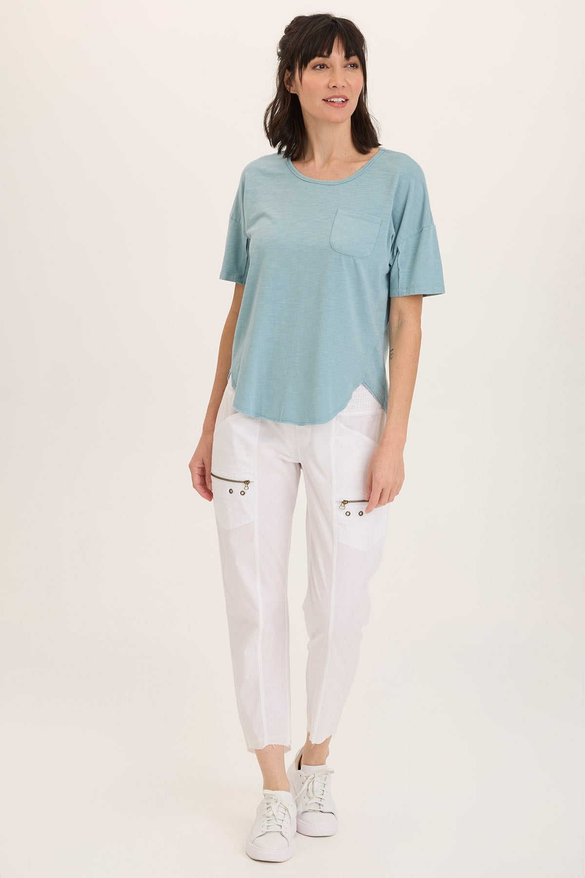 Wearables Duvall Soft Jersey Oversize Tee