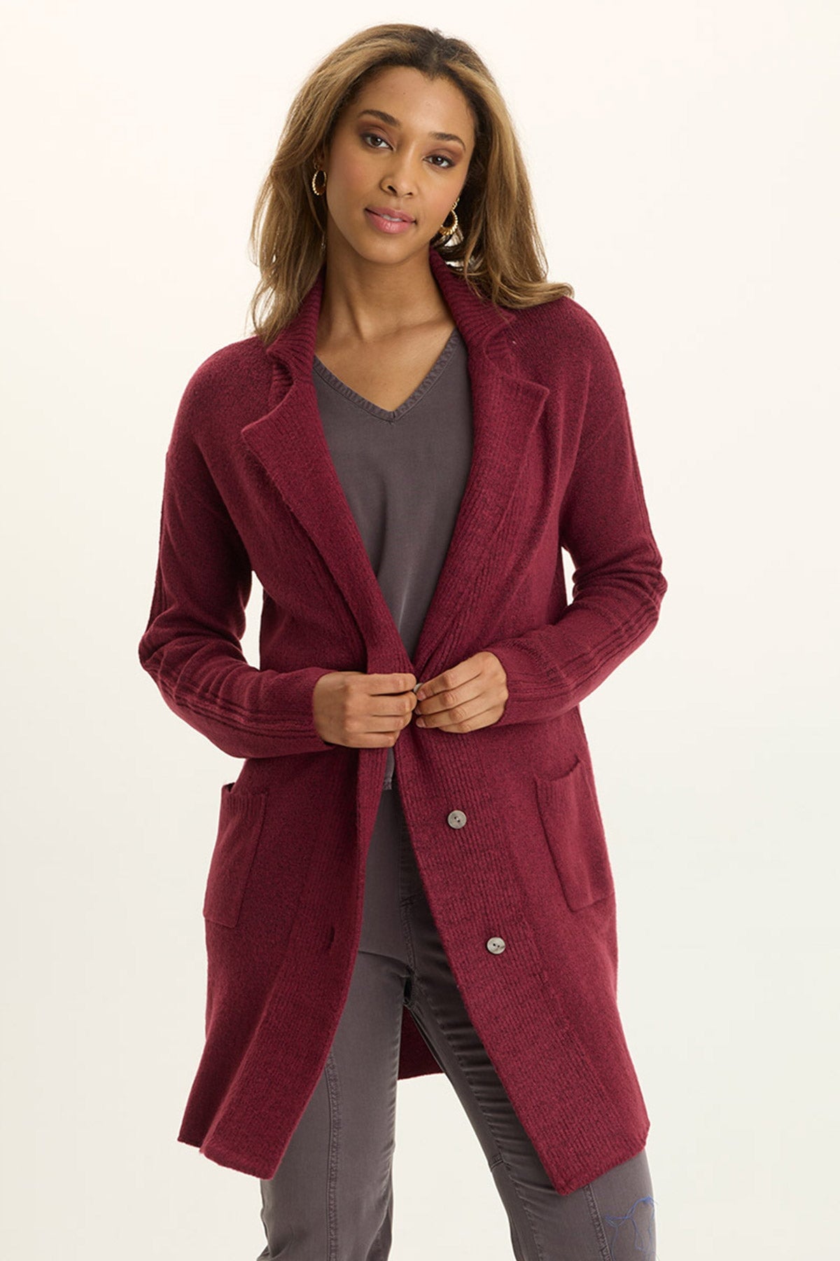 Wearables Pierson Longline Knit Cardigan