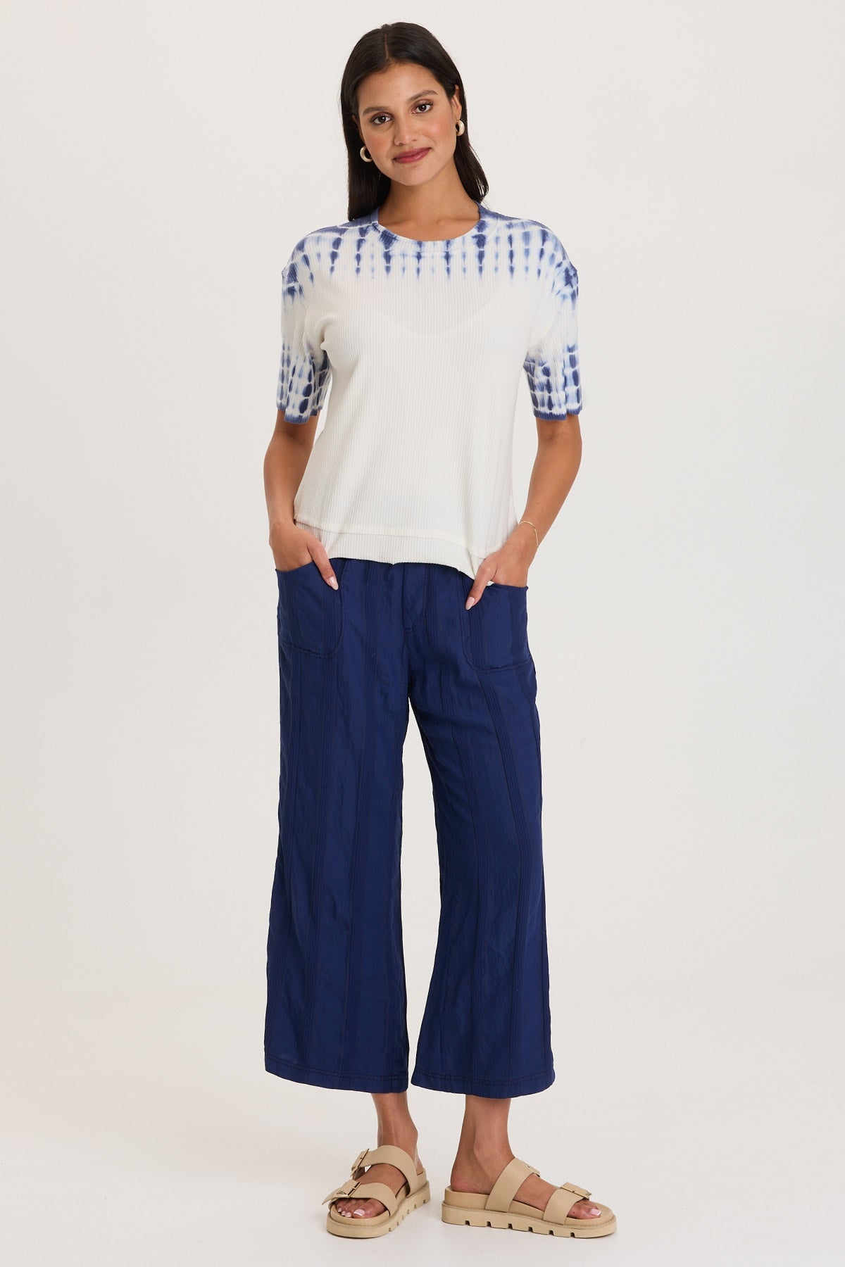 XCVI Cairns Longer Short Sleeve Double Hem Tee