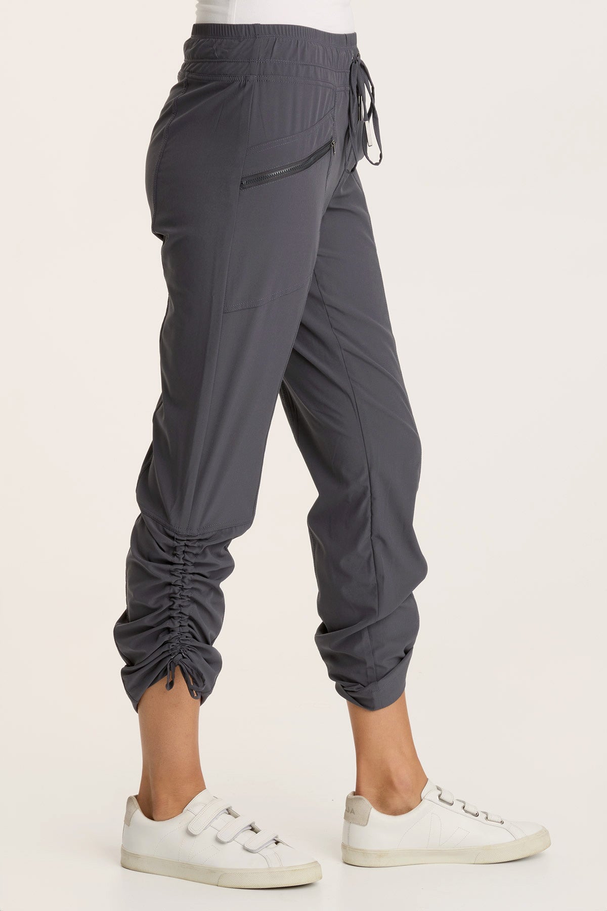 Wearables Runyon Whisper Stretch Adjustable Ruched Active Pant 