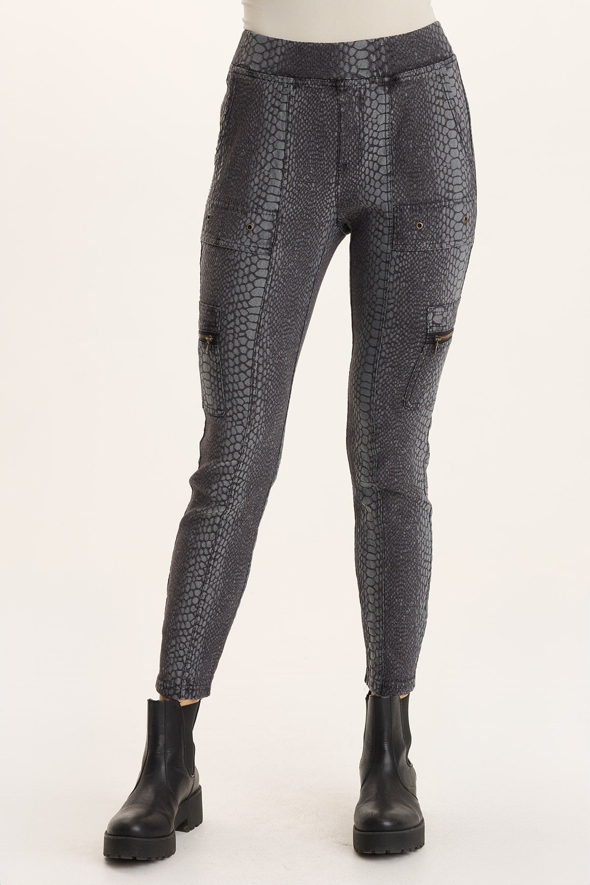 XCVI Gamlin Textured Jacquard Elevated Legging 