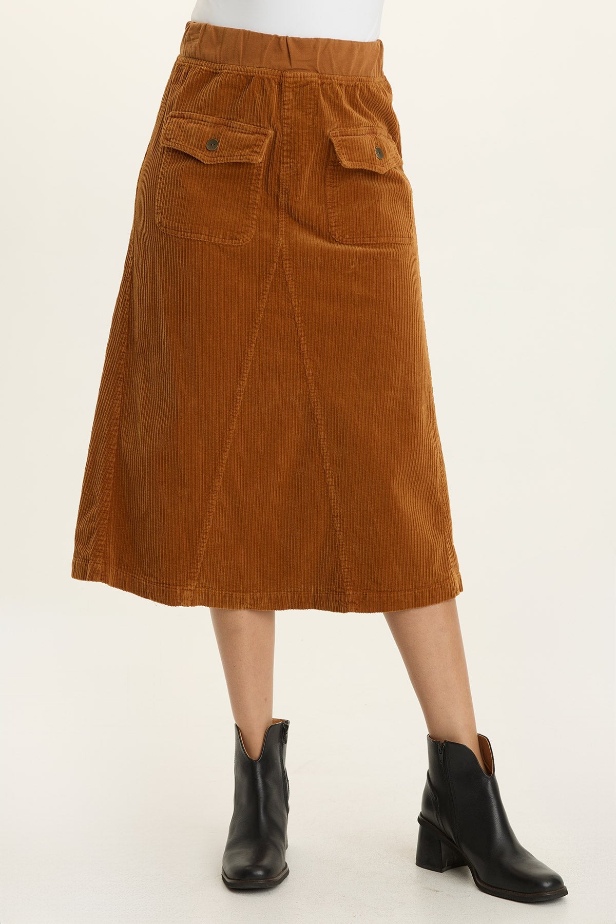 Wearables Alto Corduroy Midi Skirt