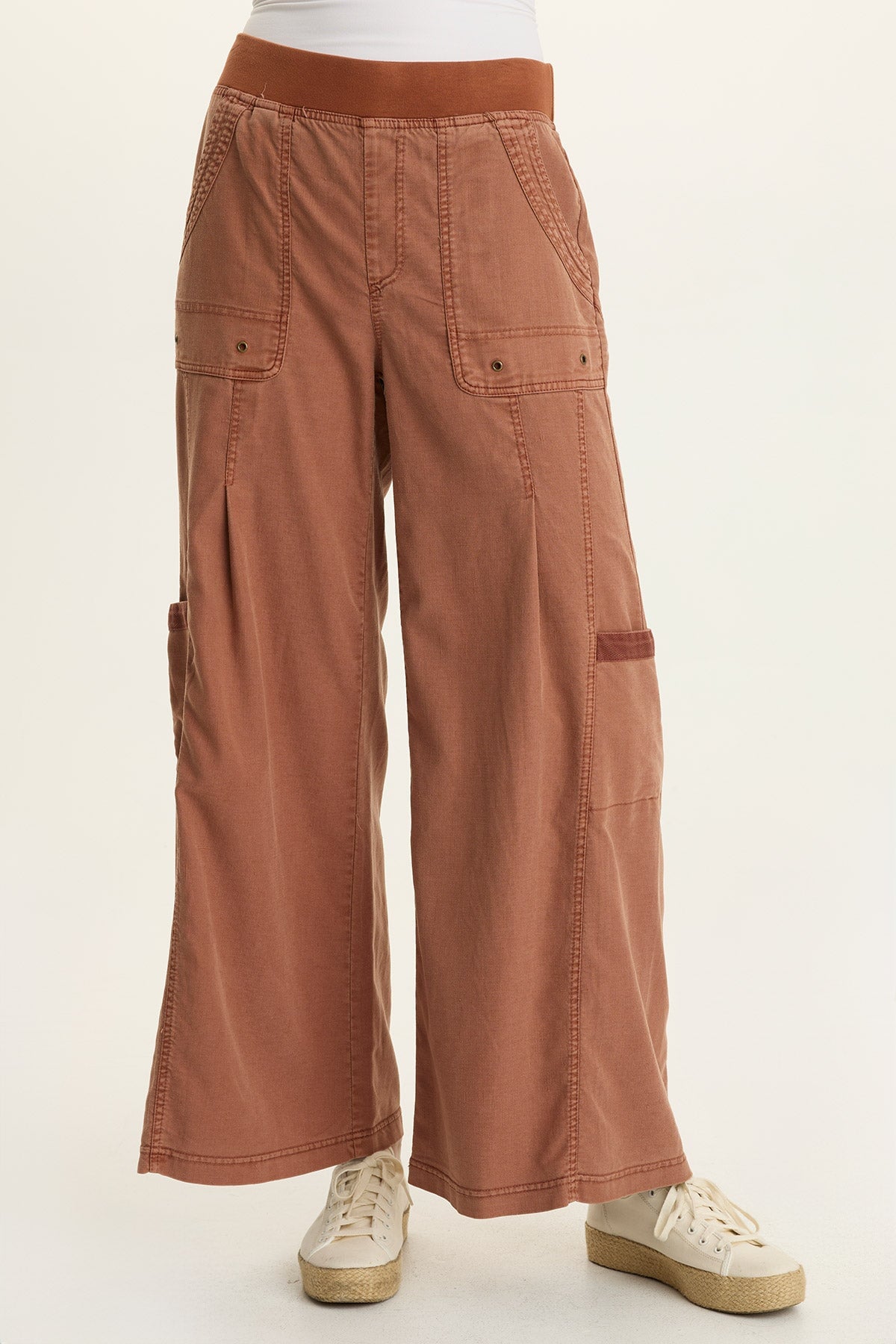 Wearables Tove Twill Cargo Wide-Leg Pant